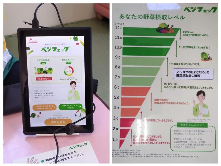 データ結果の写真