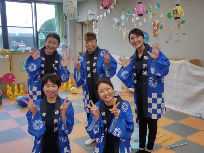 先生の集合写真