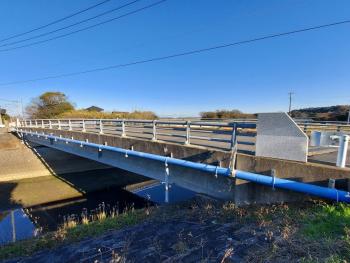 旧水戸街道の水戸街道に架かる土橋