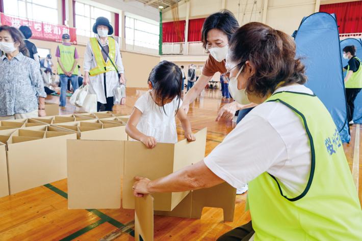 防災訓練（桜が丘自治会）