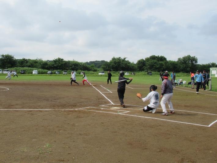 Bブロックの試合風景です